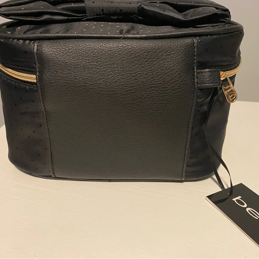 Black & Gold Bebe Cosmetic Bag